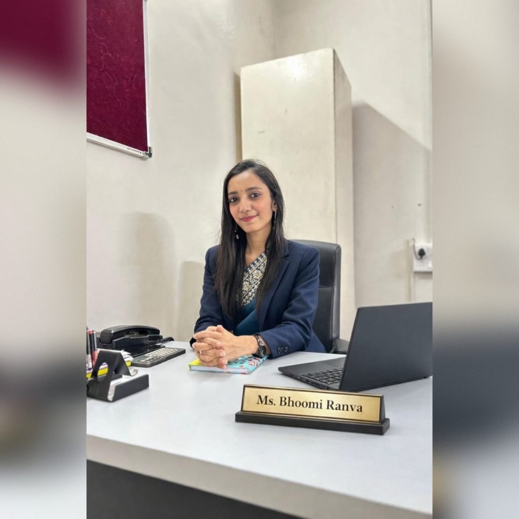 Ms. Bhoomi Ranva